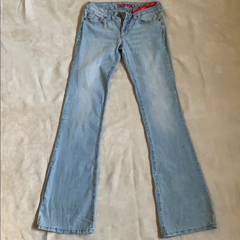 BONGO distressed lookjeans for size 3 junior girls